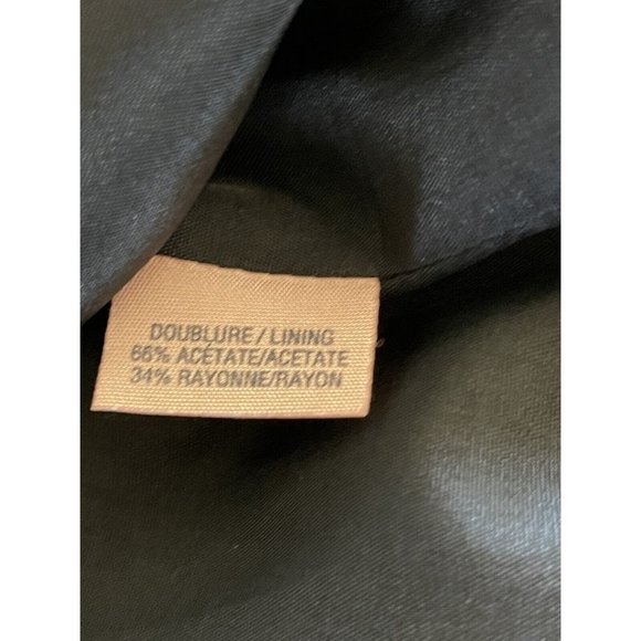 Tristan & Iseut Gray Long Length Embroidered Blazer Jacket‎ Lined Gray Button 2 - Picture 4 of 9